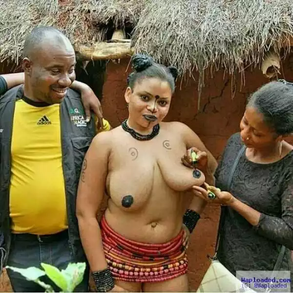 Producers release another behind-the-scene picture from their upcoming Nollywood blockbuster